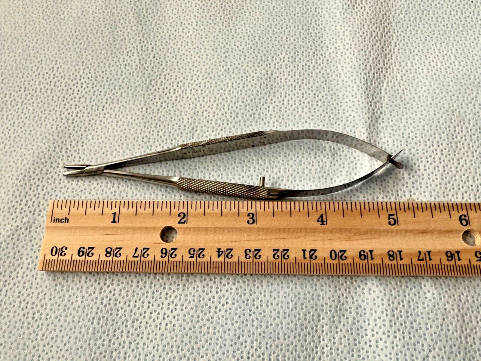 Stephens 6-1007 Barraquer Straight Non-Locking Needle Holder 5-1/4″ Length