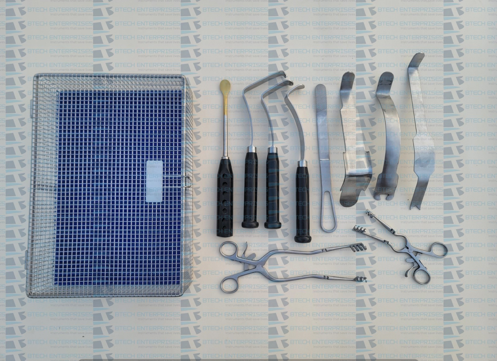 Bell Hawkins Type Shoulder Surgery Set of 11 Retractor Shoulder Arthroplasty