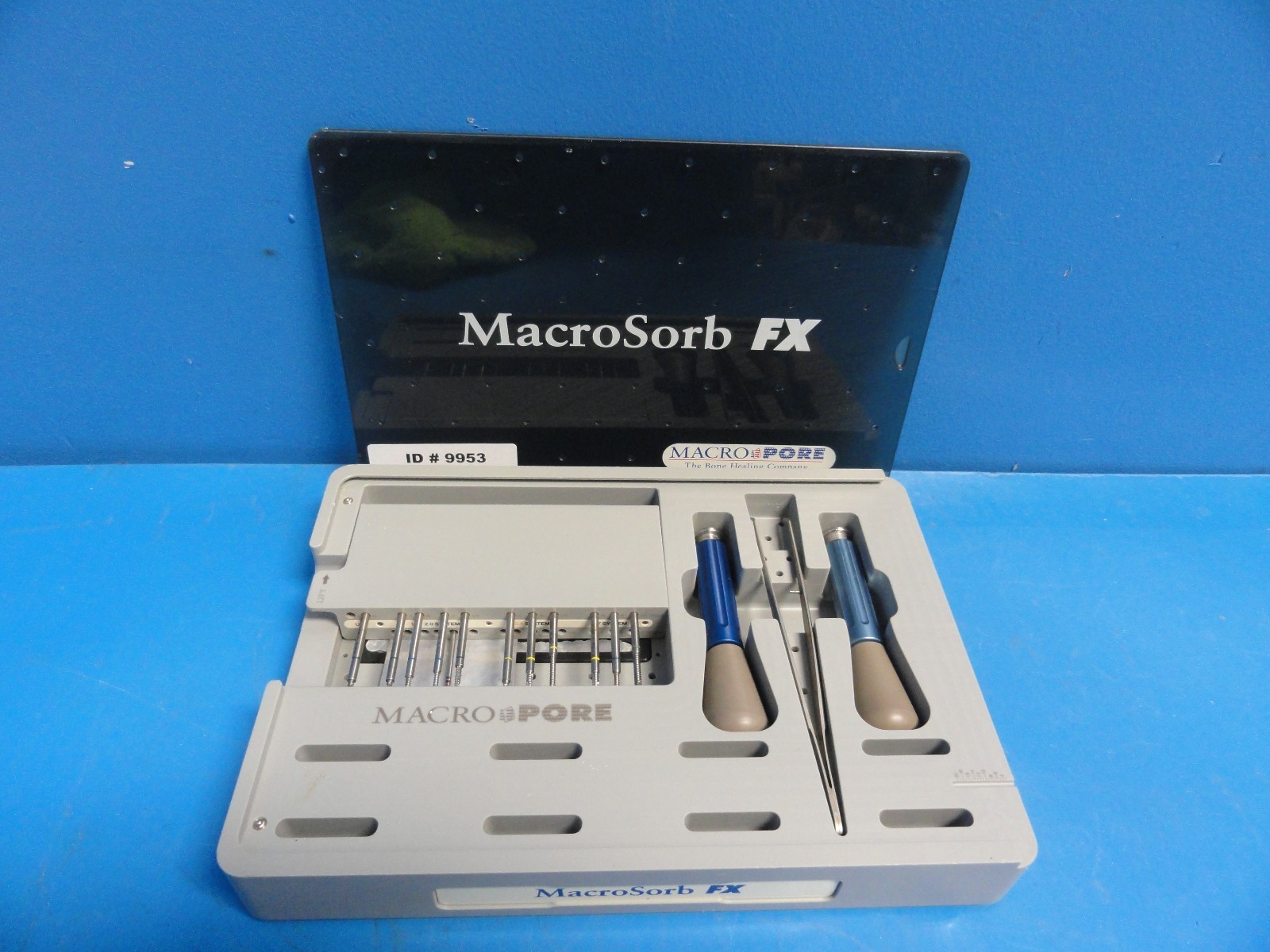MacroPore MacroSorb FX Bone Taps & Instruments – For Regeneration Surgery ~ 9953