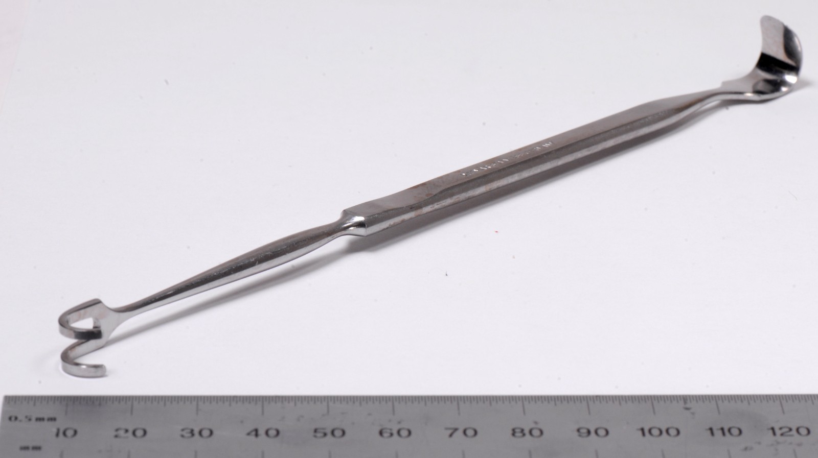 Dittmar Jackson Tracheal Retractor 7″ ENT 2-Prong Surgical 10mm Blade German