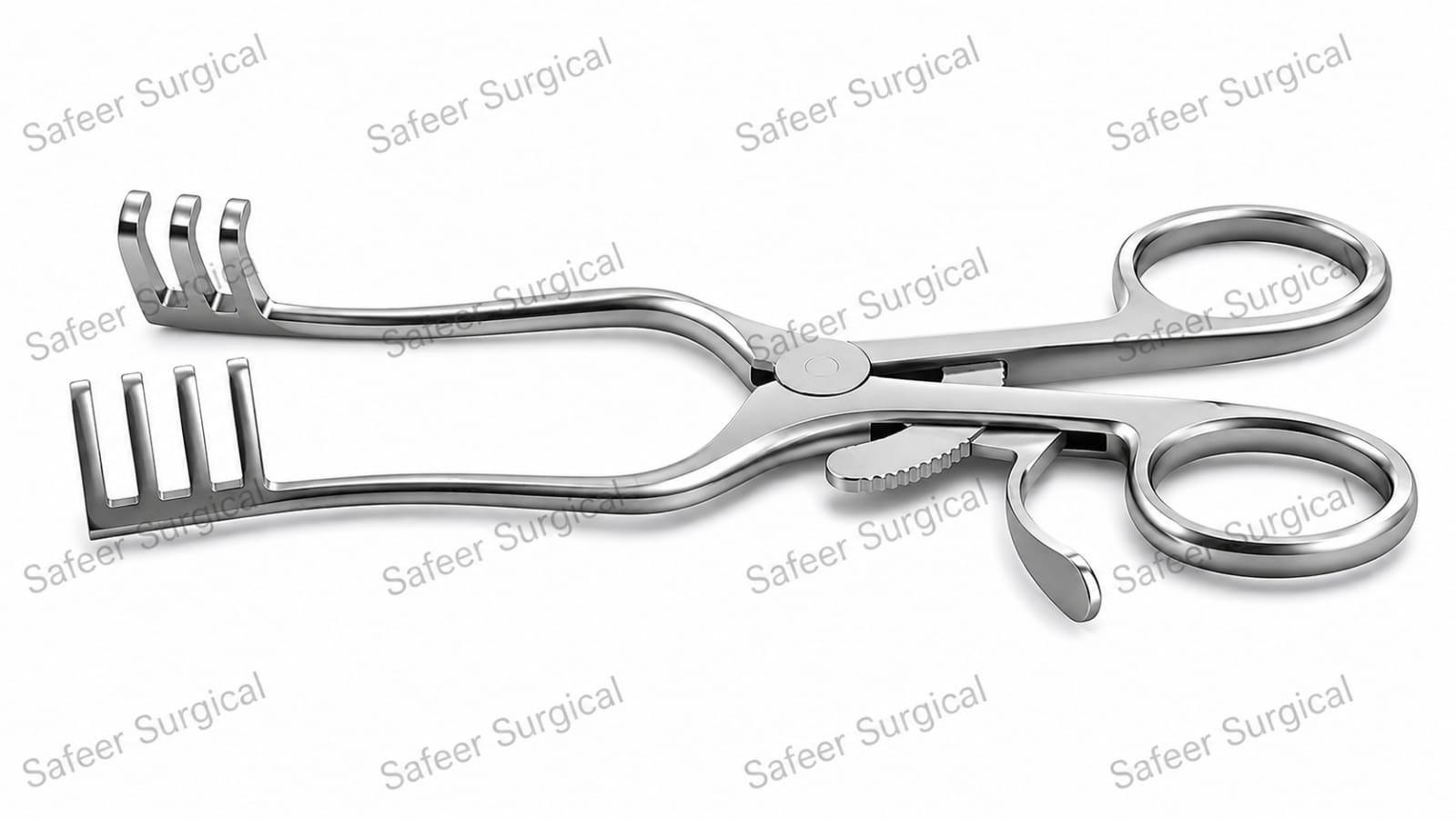 Orthopedic Bone Nibbler Rongeur & Weitlaner Retractor Stainless Steel Set