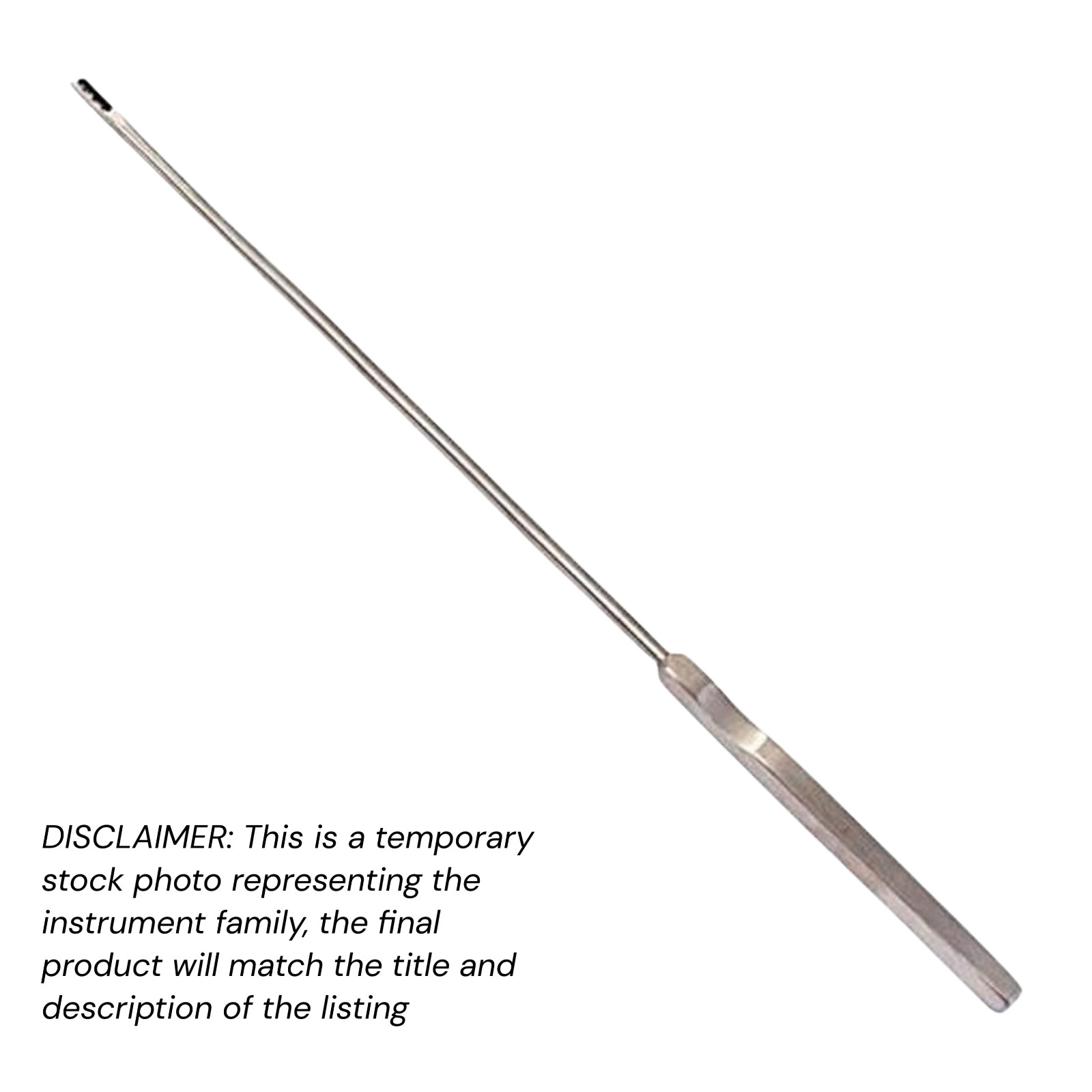 2x Kevorkian-Younge Biopsy Curettes, 12″, Rigid, 3 x11 mm, no Basket, Economy