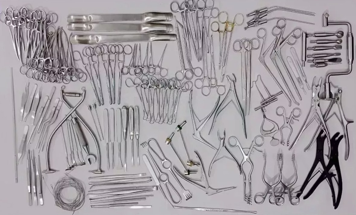 Craniotomy Set 133 PCs For Neuro Surgery Stainless Steel Instruments New
