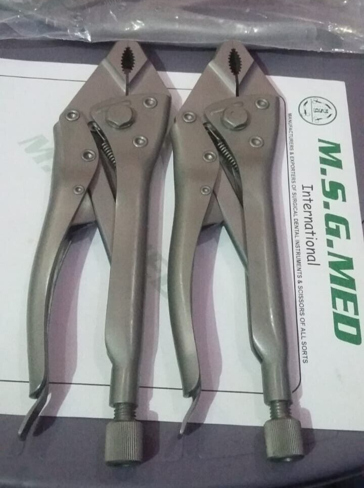 Orthopedic Locking Pliers 18cm, 20cm, 24cm Stainless Steel 2PCS Set Offer