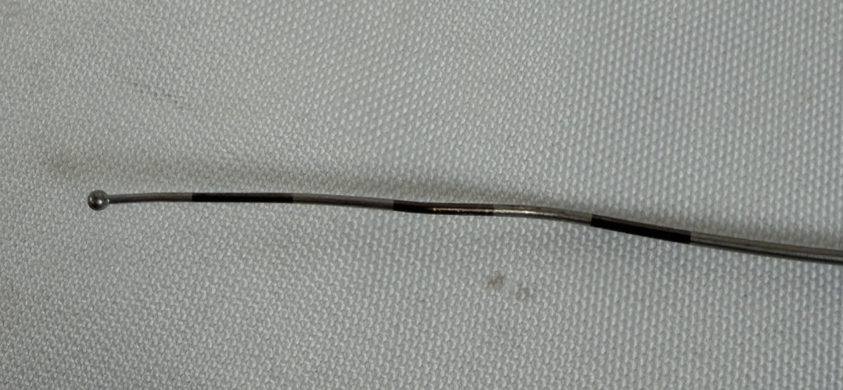 Zimmer Biomet 2000-9015 Flexible Sounding Pedicle Probe 2mm Head Neuro Spine
