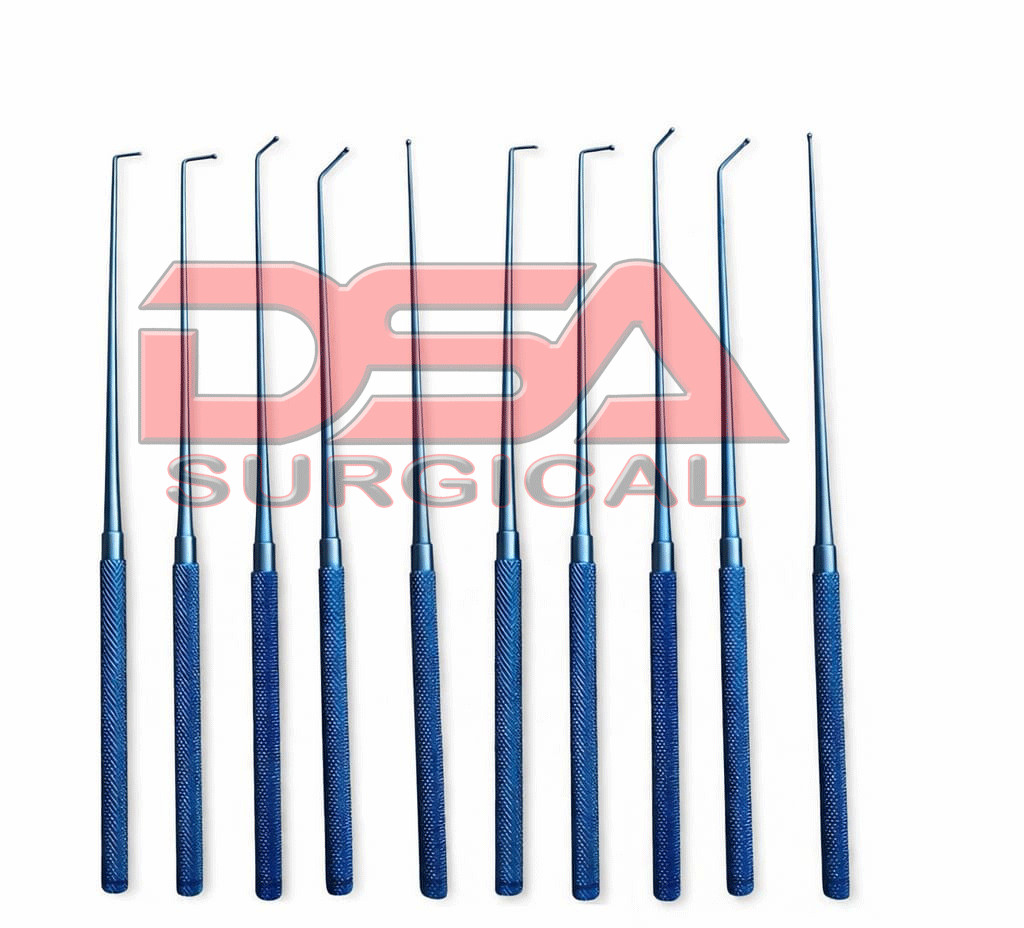 Neurosurgical Expanded RHOTON MICRO Ball Dissector Titanium Coated