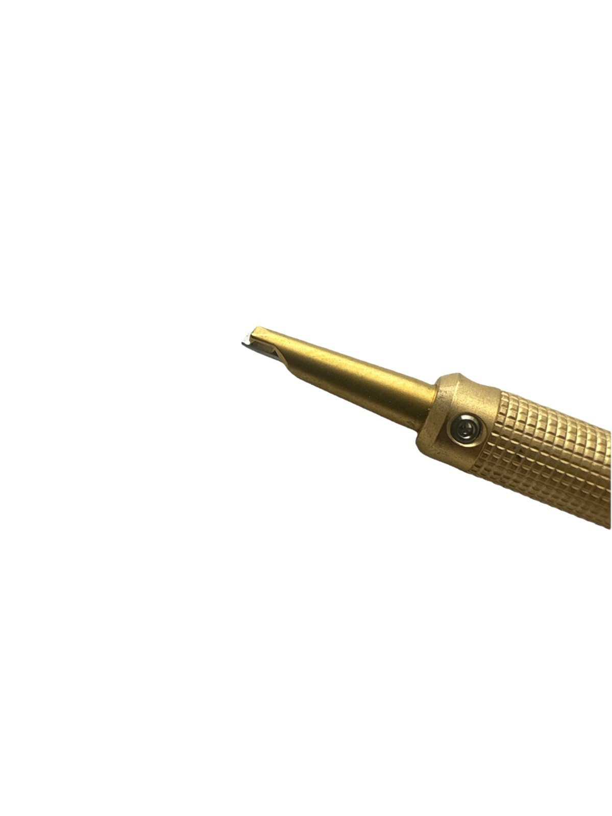 Karl Storz E0108 LS Ophthalmic Osher Swiss Diamond Knife with FootPlate