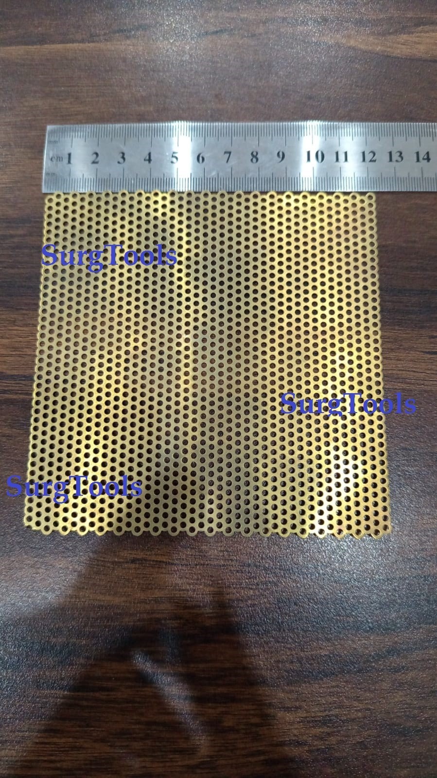 Low Profile Titanium Cranial Mesh Plate 120x120mm thickness 0.2mm & Screws