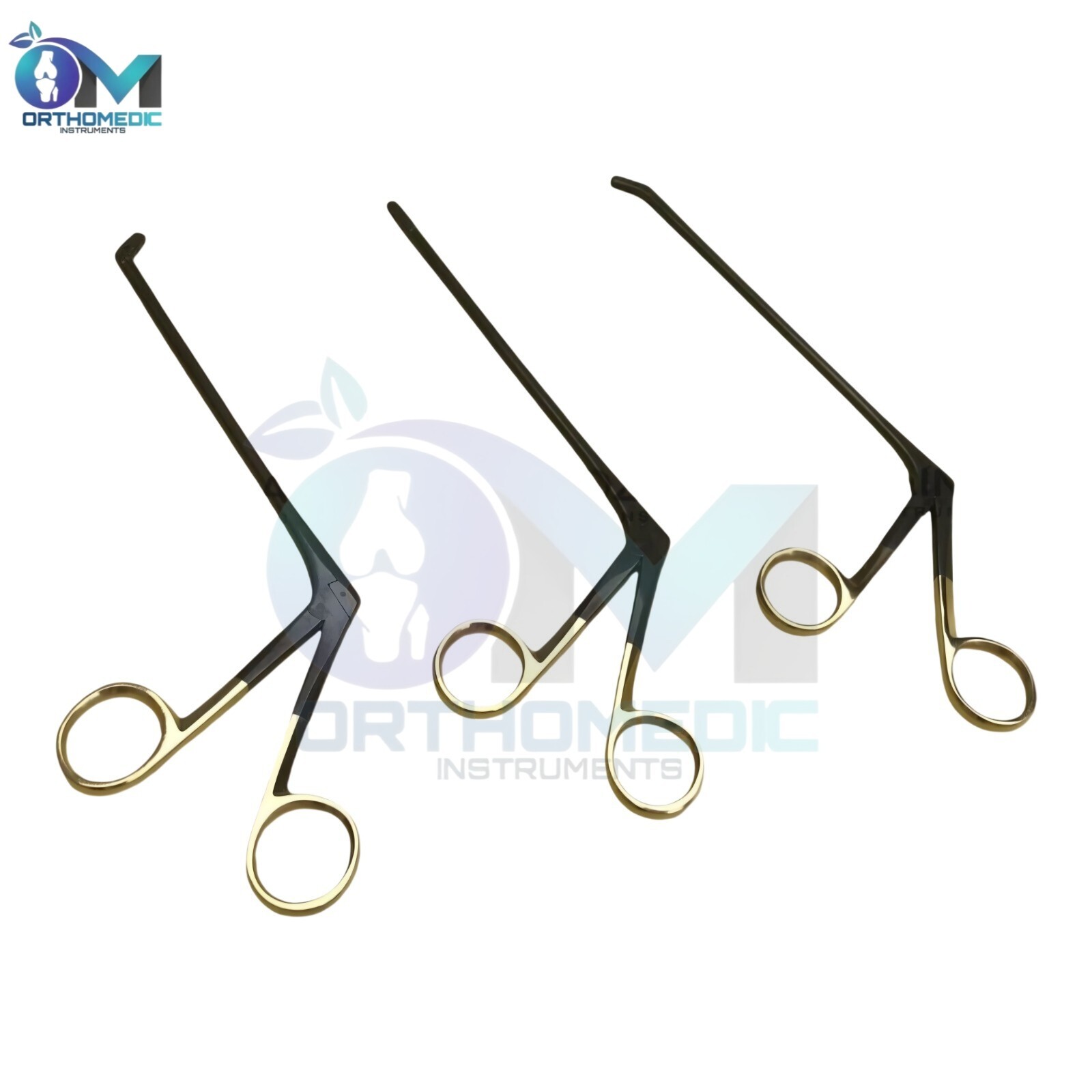 Caspar Intervertebral Disc Rongeur 3 Pcs Orthopedic Spine Instruments Set