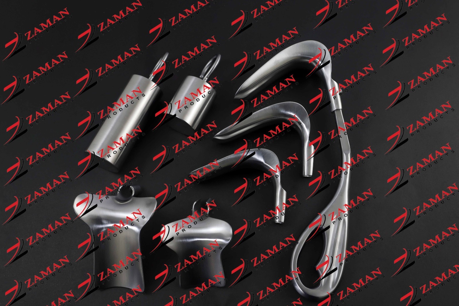 Scherbak vaginal speculum complete 8 PCs Set Surgical Instruments By Zaman Pro