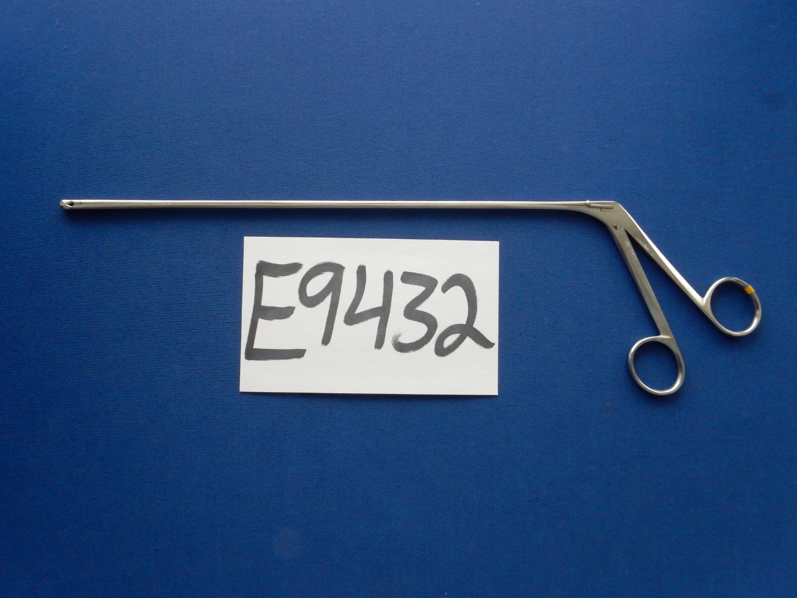 V. Mueller BE2422 Jackson Straight Cup Laryngeal Forceps 5mm x 28cm WL