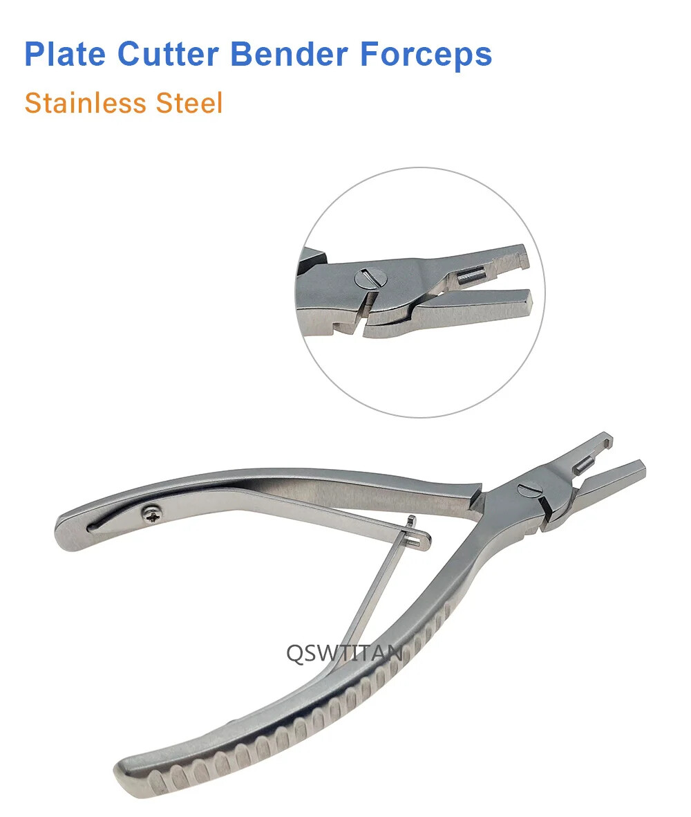 Orthopedic Instruments for Mini Plate Bending Forceps Bone Plate Bender cutter