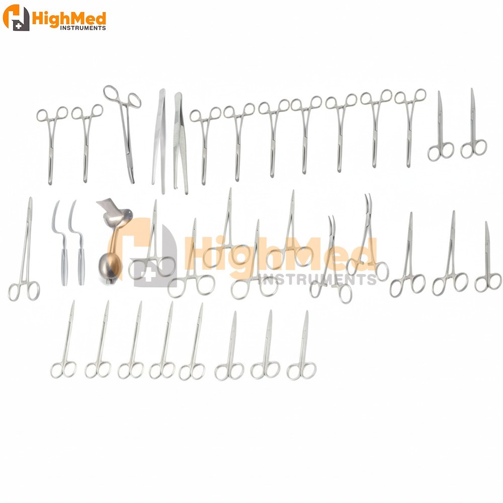 Lot Of 37 Pcs Basic Minor Surgery Forceps Scissors N H Sets Surgical Instrument
