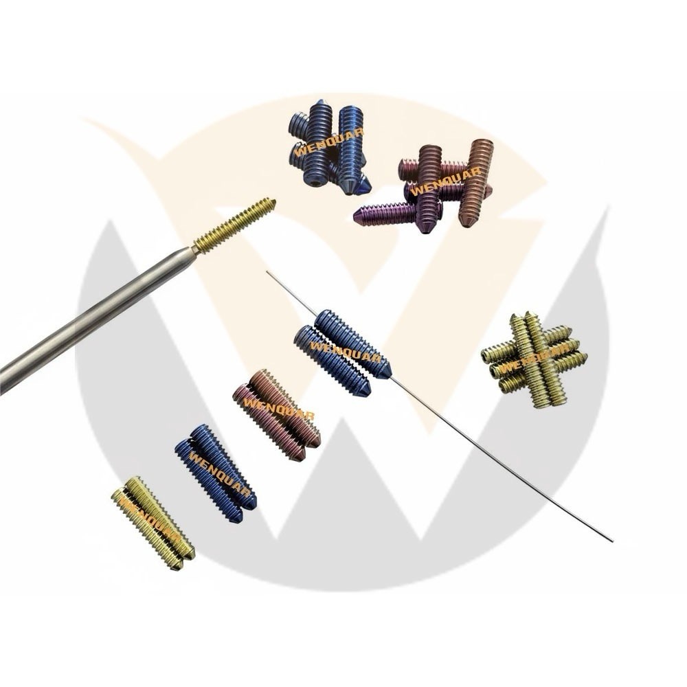 ACL Interference Screws Dia:7mm,8mm,9mm & 10mm Length 20 to 35mm, 49Pc Tt G5