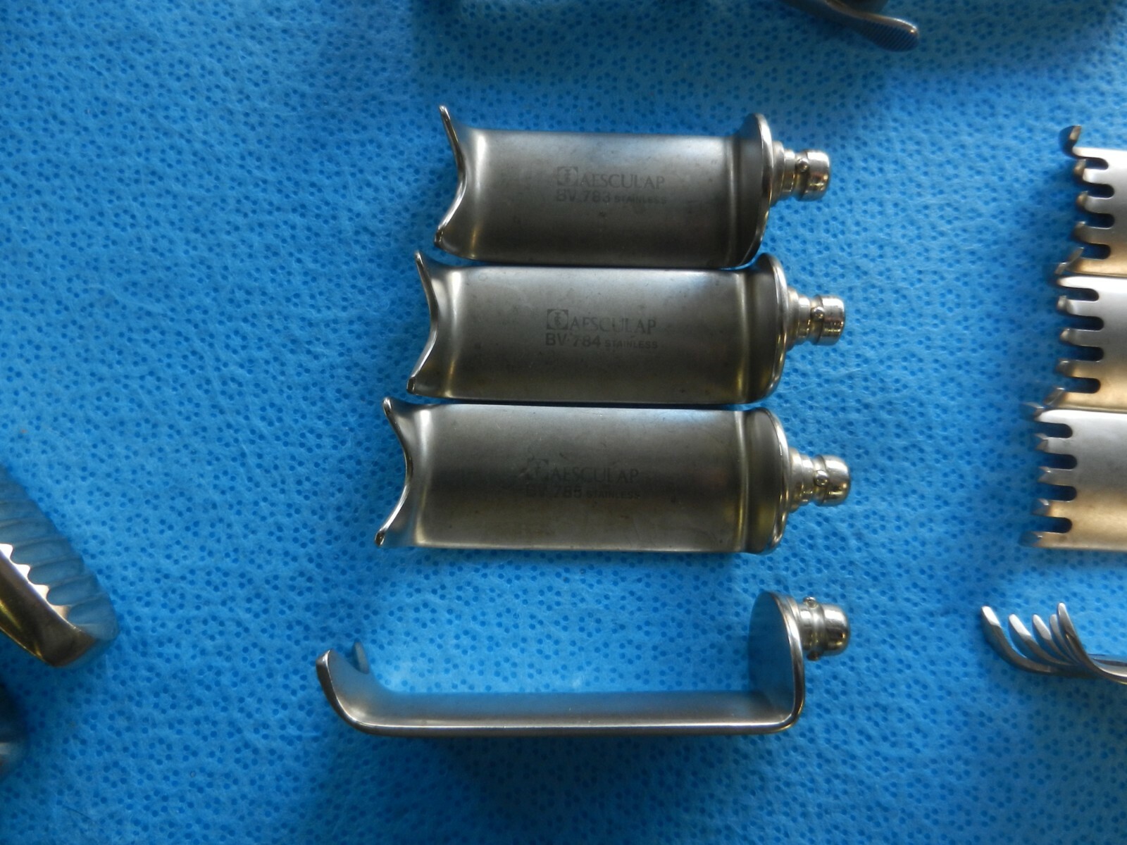Aesculap Codman Surgical Orthopedic Caspar Cervical Instrument Set W/ Case