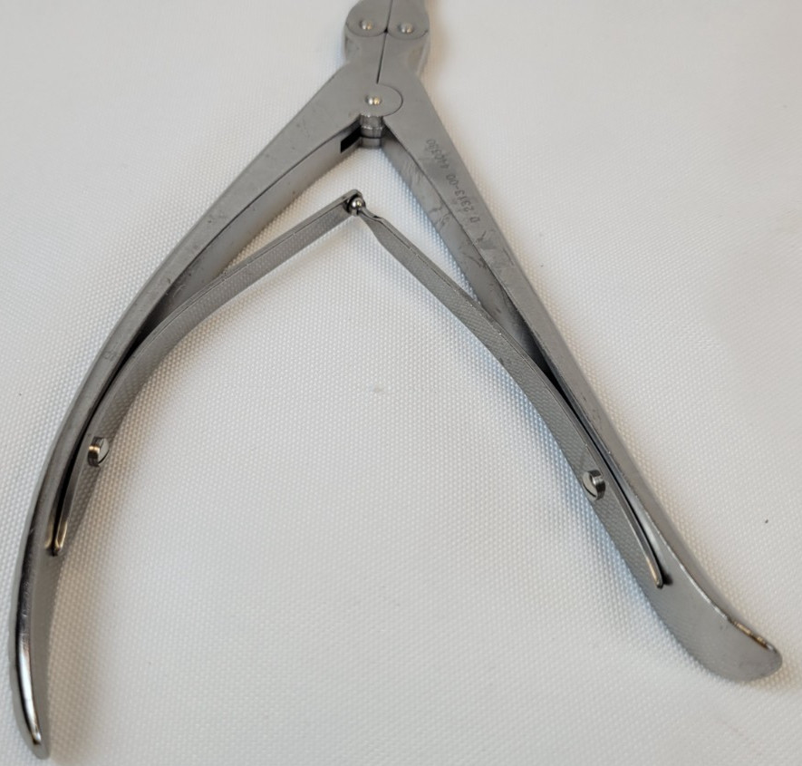 Swiss Leksell Stille Bone Rongeur Curved 4mm x 24 cm Orthopedic