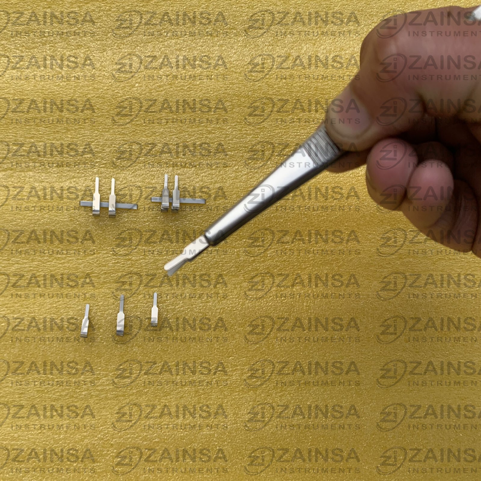 Micro Vessel Clamps, Clamp Applying Forceps 7 Pcs Set For Plastic Surgery