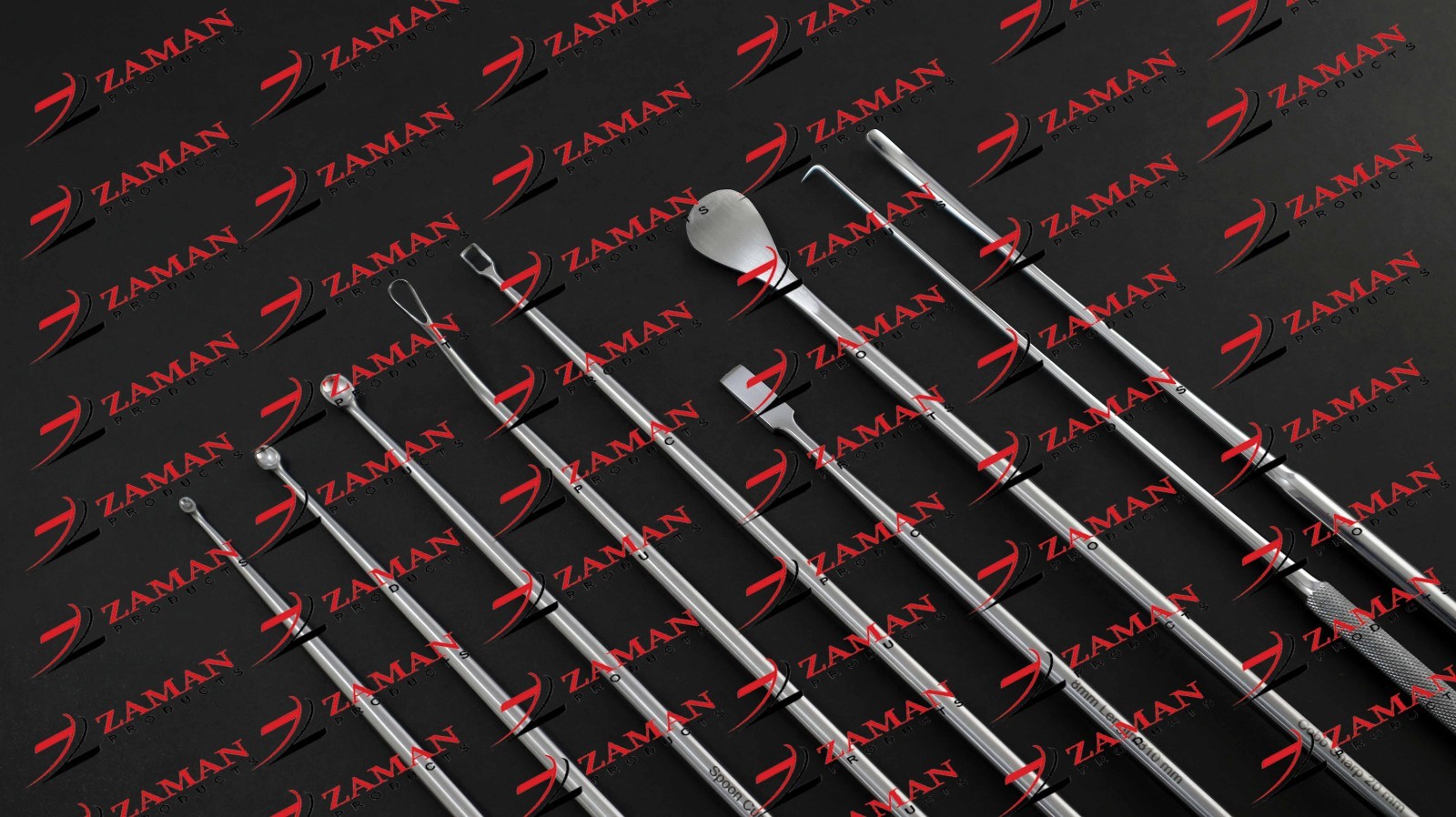 Unique Discectomy 16 PCs Set For Anterior Spine Surgery Instruments By Zaman Pro