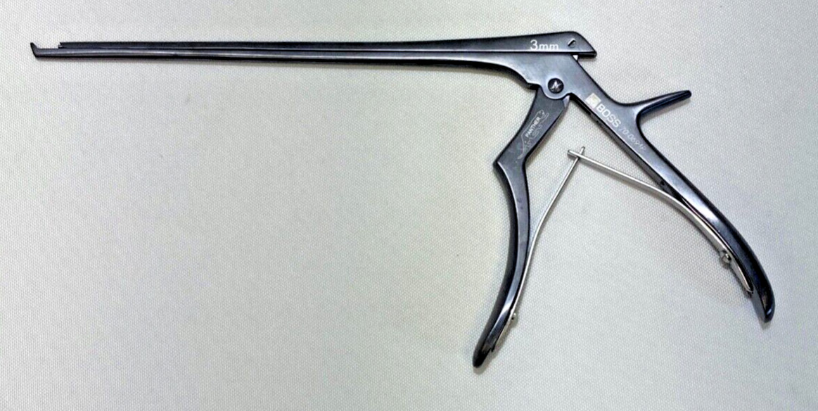 Boss 70-0691P Panther Micro Kerrison Rongeur 3mm x 40° x 8″ Neurology Orthopedic
