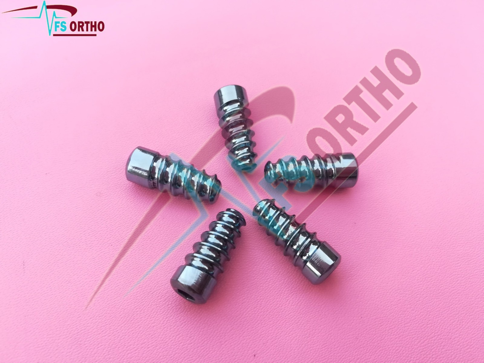 Interference-ACL Screws Dia: 10mm (Length 20 to 35mm) , 51Pcs (Titanium grade 5)