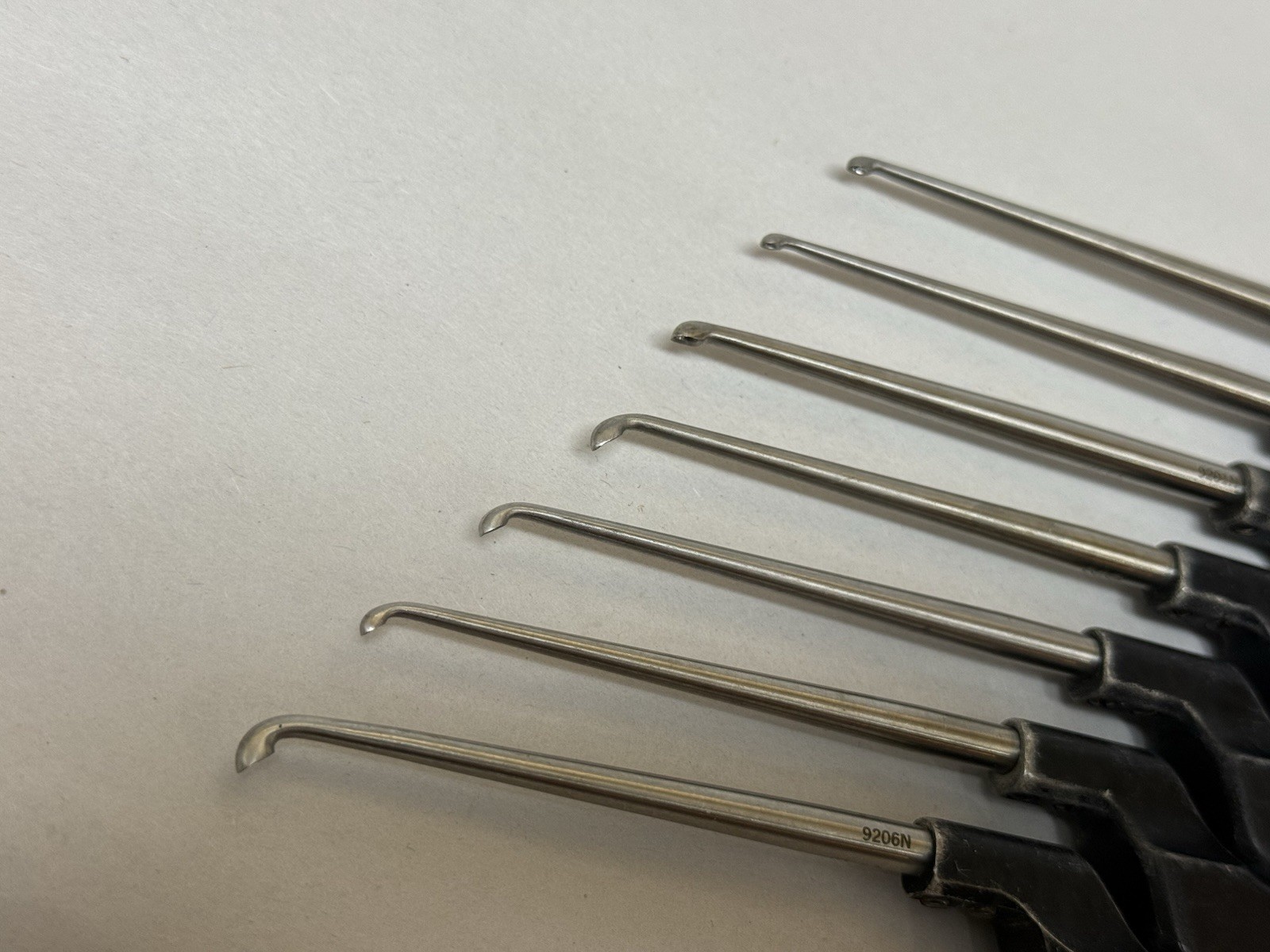 Lot of 13 Codman Karlin Curette Bone Dental Surgical Tools
