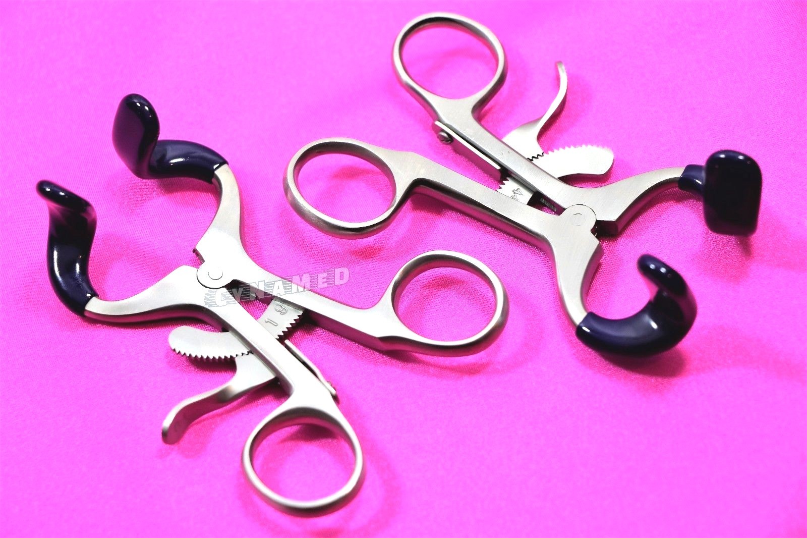 2 German Grade Molt Mouth Gag Blue 4.5″ Dental Surgical Instrument with Silicone