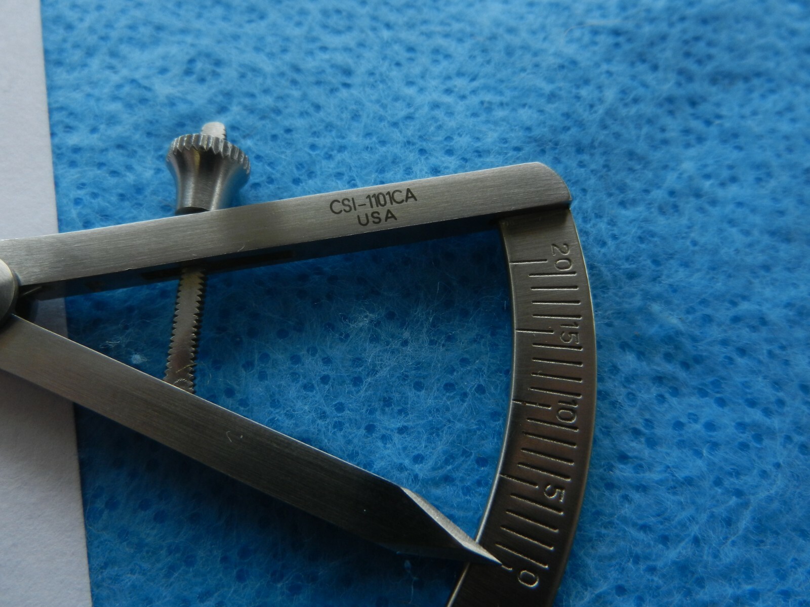 Carrington Surgical Ophthalmic Eye Caliper CSI-1101CA NEW!