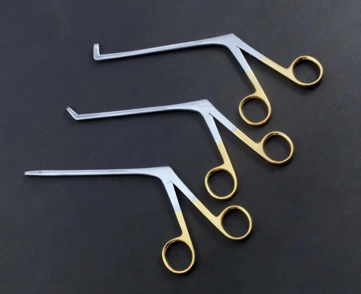 Weil Blakesley Nasal Forceps Straight/45/90 Degree 140mm 3 PCs Set fess surgery
