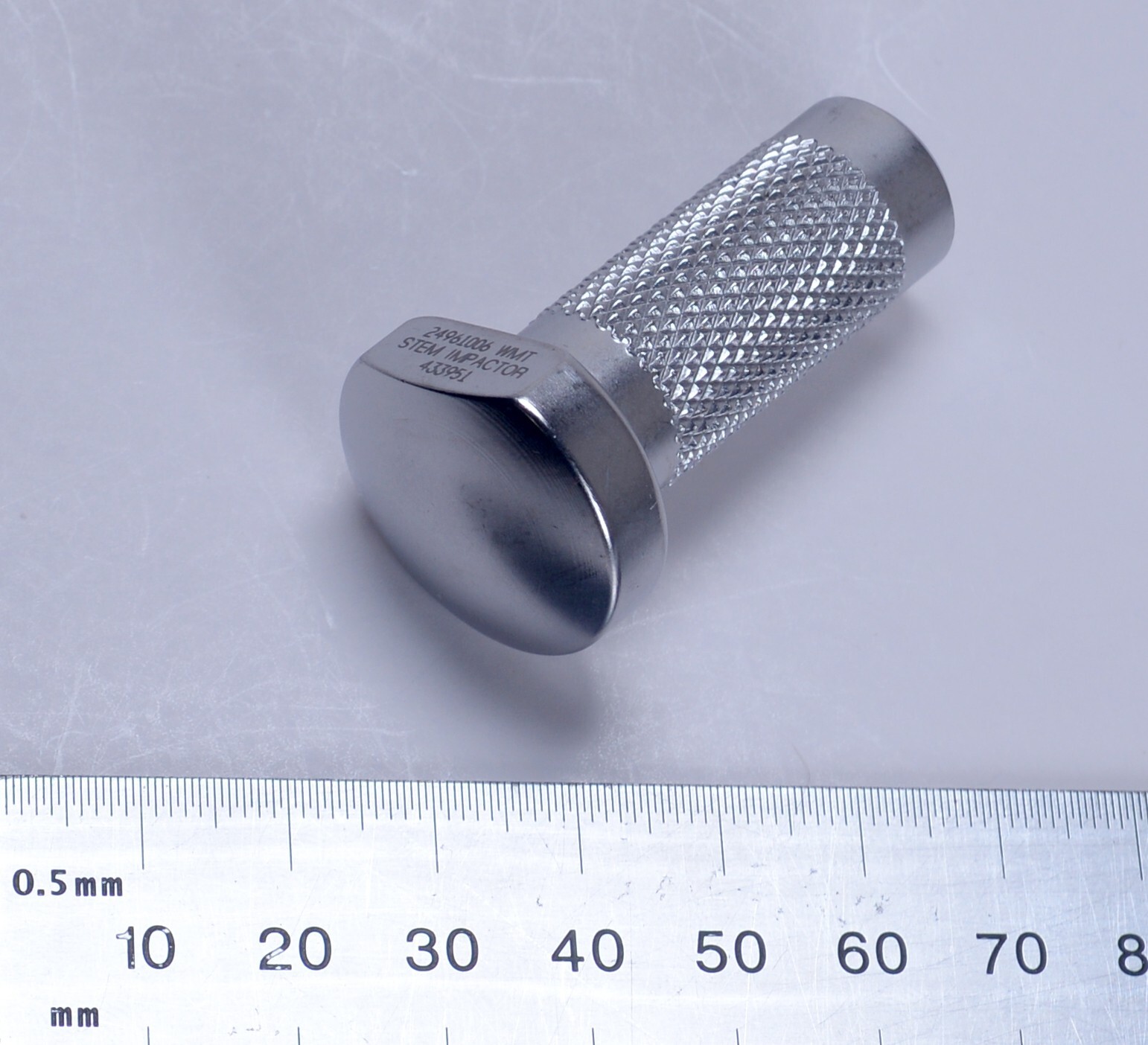 WMT #24961006 Stem Impactor Cap 1¾” Stainless Steel Surgical