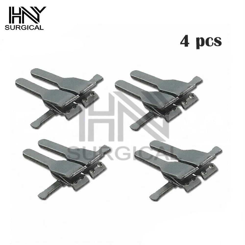 4Sets Neurosurgery Plastic Surgery Micro Vascular Clamps V-2 Small Size 4Set