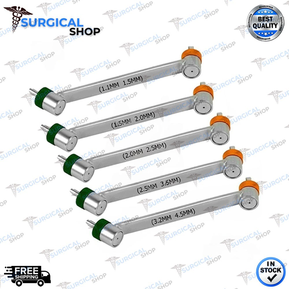 Drill Guide set of 5 pcs Surgical orthopedic Stainless Steel Instruments A+