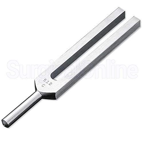 Medical-Grade C512 Hz Tuning Fork – Fixed Weights, Non-Magnetic, Lightweight,…