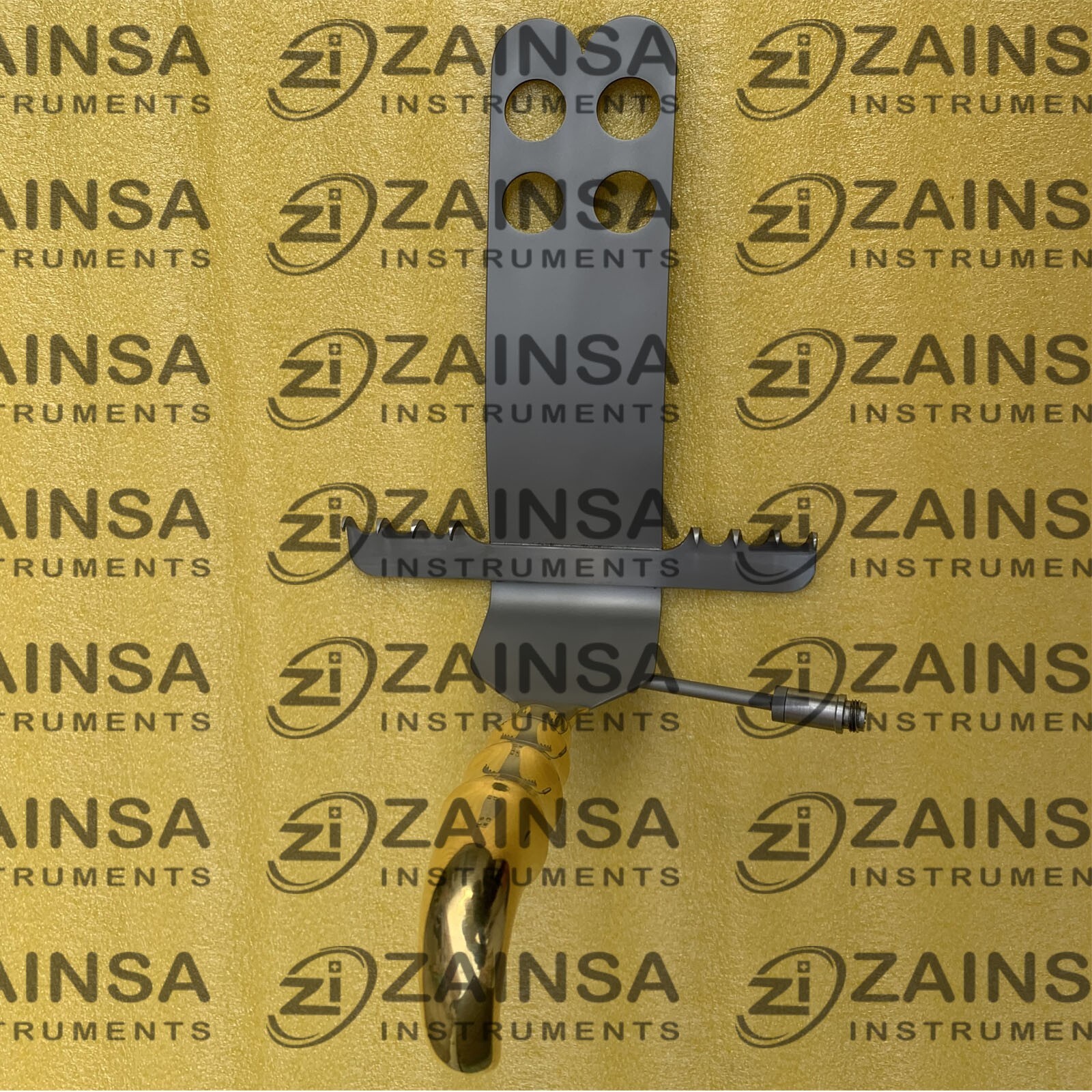 Abdominoplasty Retractor Plastic Surgery Instruments 4 x 4 Sharp Prong 200 x 60