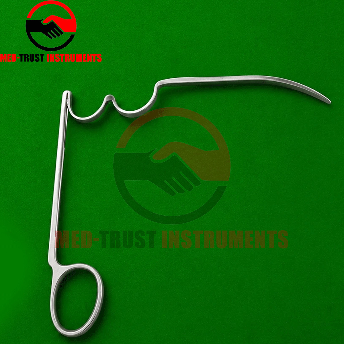 Love Nerve Root Retractor 90°Double Loop Blade5x40mm 17.8cm Ergonomic Ring Handl