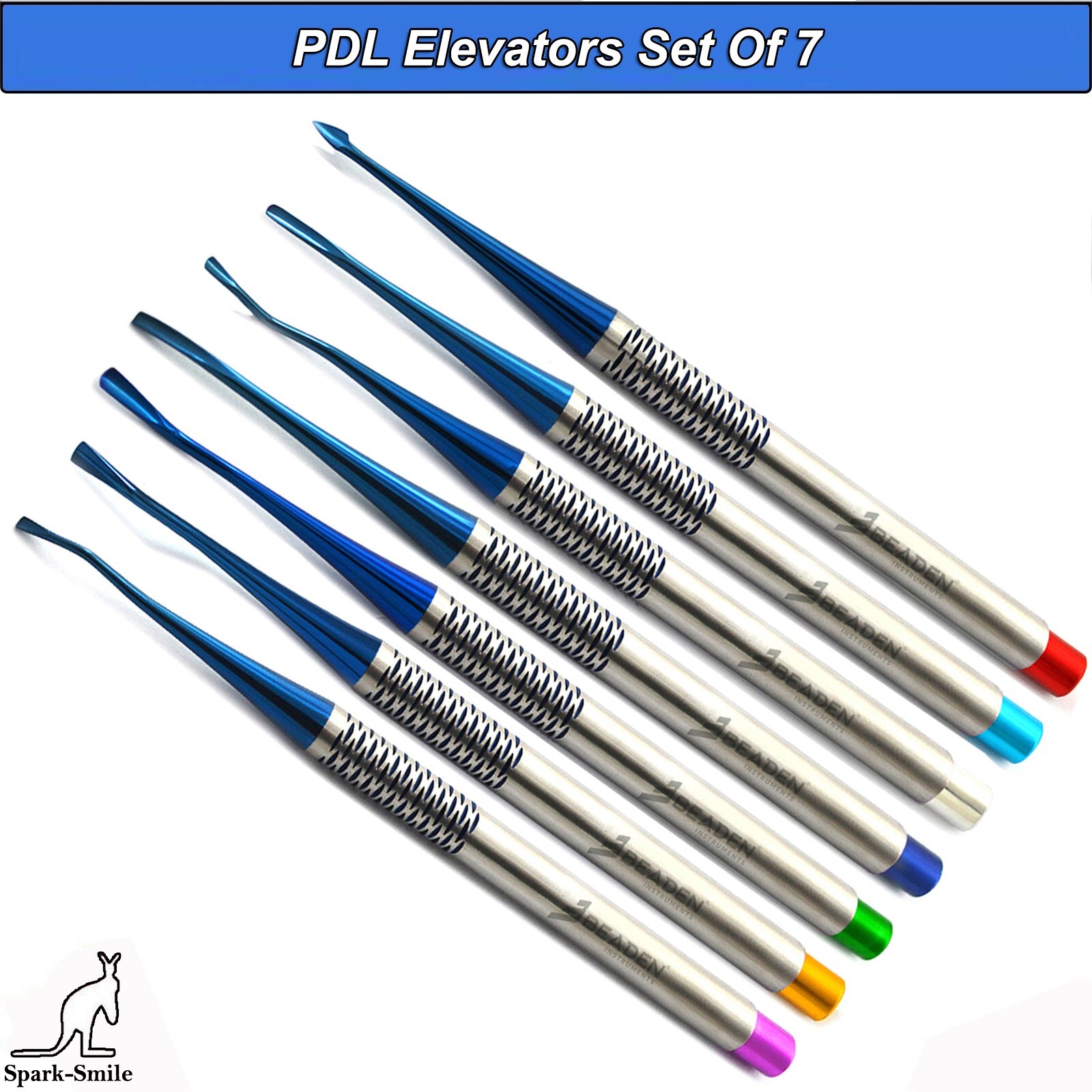 PDL Luxating Elevators Tooth Extraction Periotome With Dental Cassette Set