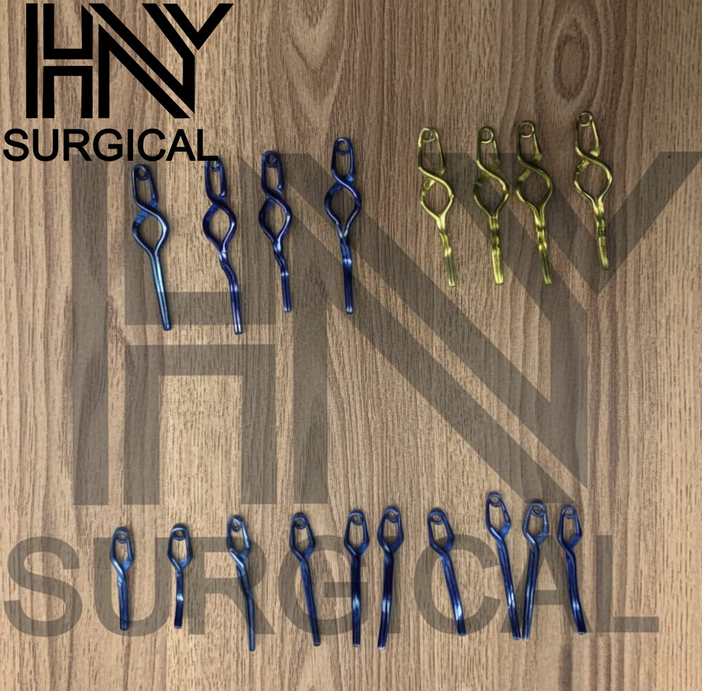 Aneurysm clips Neurosurgery 20-pcs Set In titanium Premium Quality