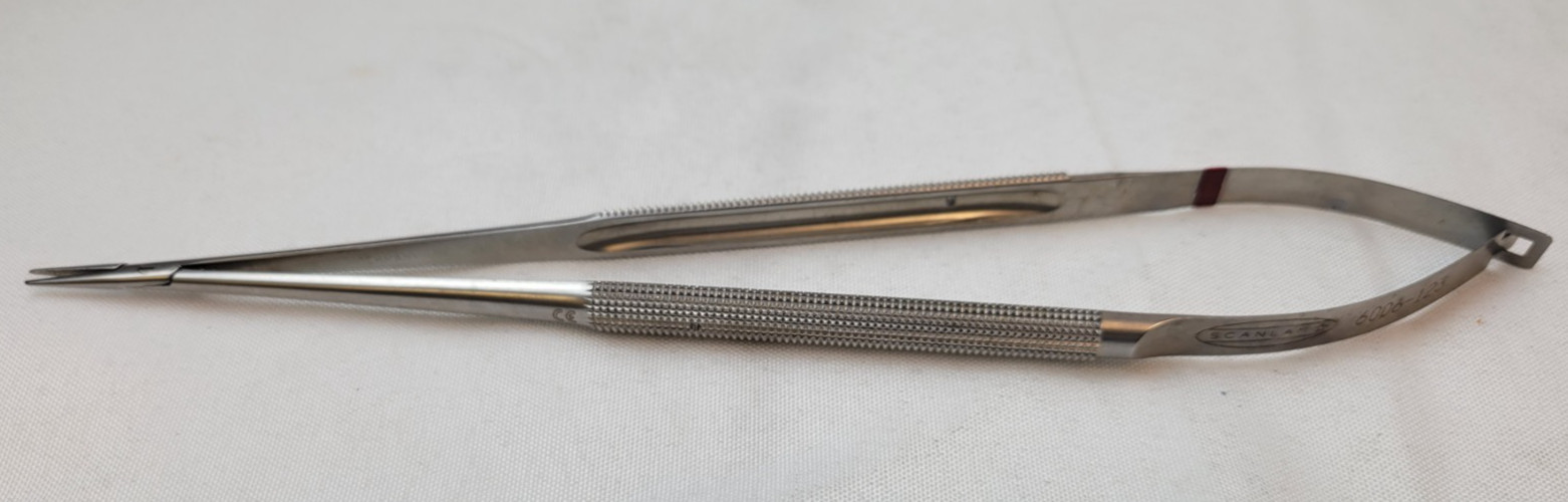 Scanlan 6006-123 Jacobson Micro Needle Holder, Straight Jaws