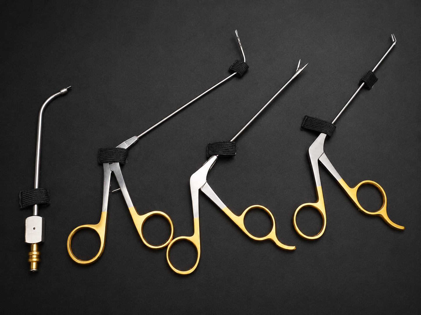 Fess Instrument Set Of 4 Pcs Endoscopic Sinus Surgery Ent Instruments