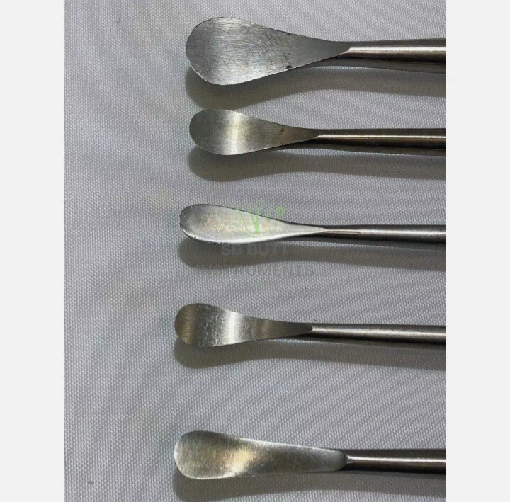 Cobb Elevator Set Spine Surgical orthopedic instruments set of 6 pcs black color