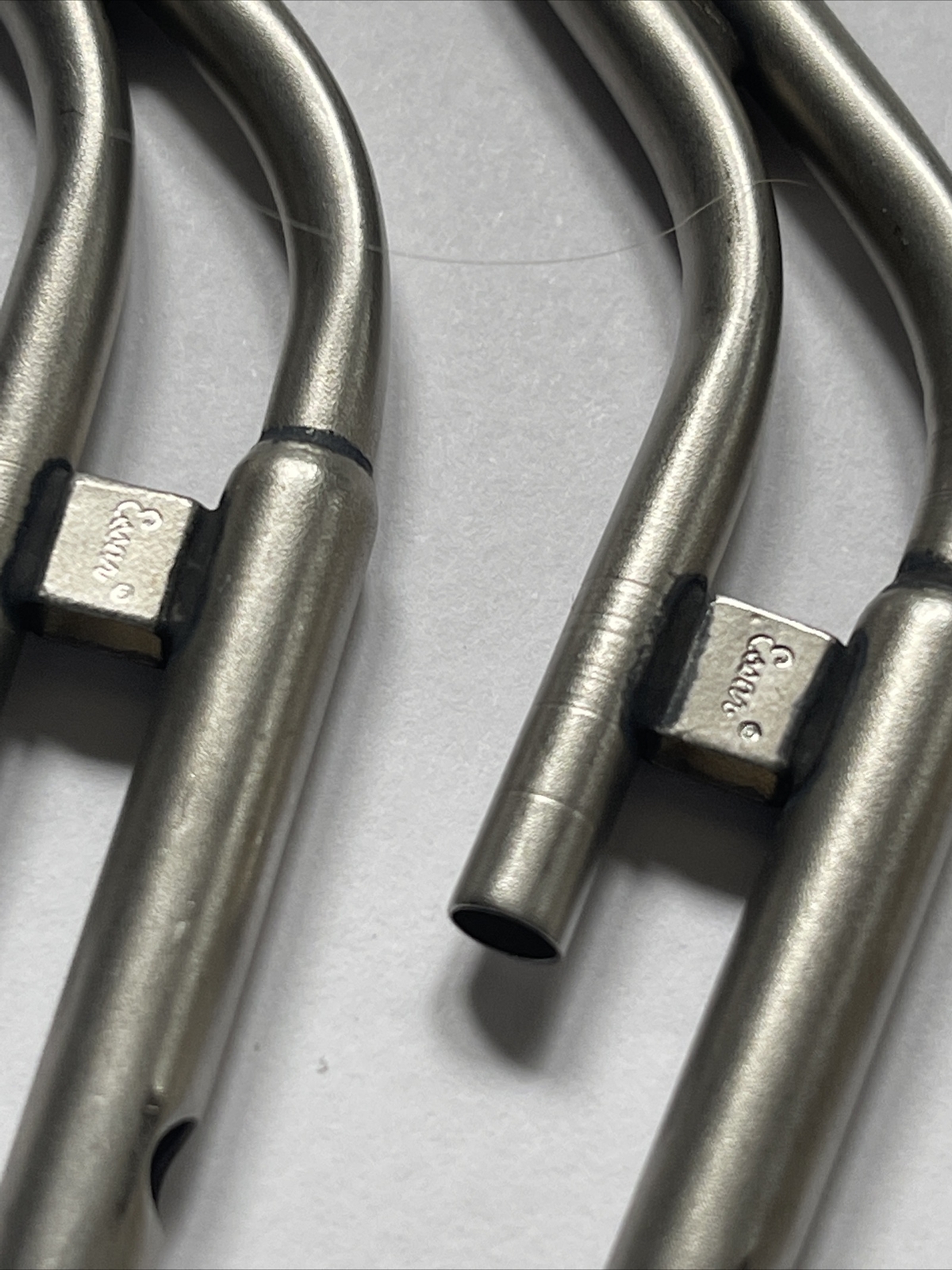 Lot Of 7 Stors Surgical Suction Tubes Stainless 7-10 529209 Essar Carl Storez