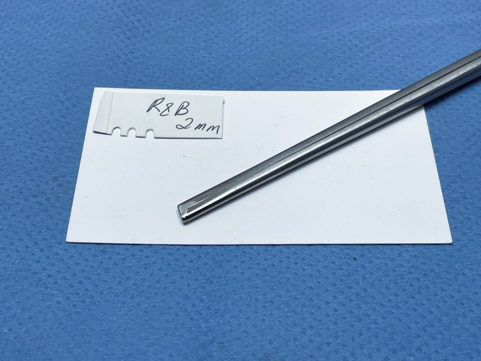 R&B RB3582 Bayonet Kerrison Rongeur, 2mm Bite Width, 8″, Germany