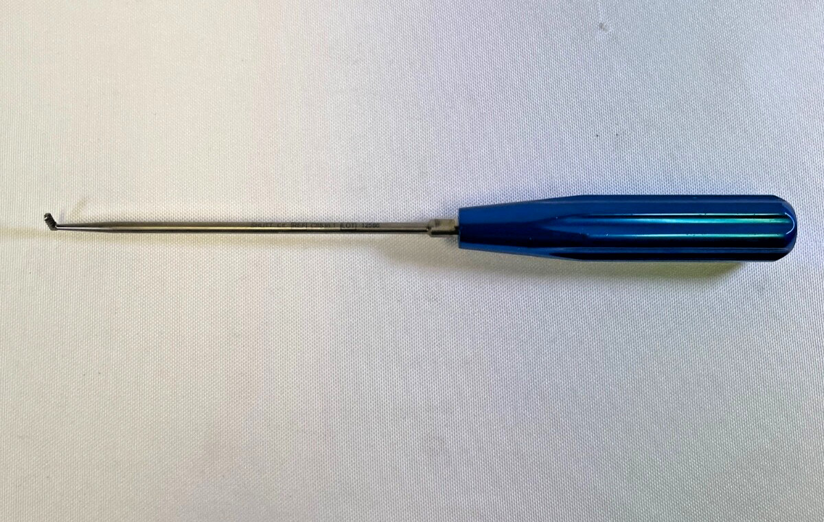 ConMed Linvatec Shutt C8536.1 Meniscal Rasp 90° Top & Bottom Serrations Arthro