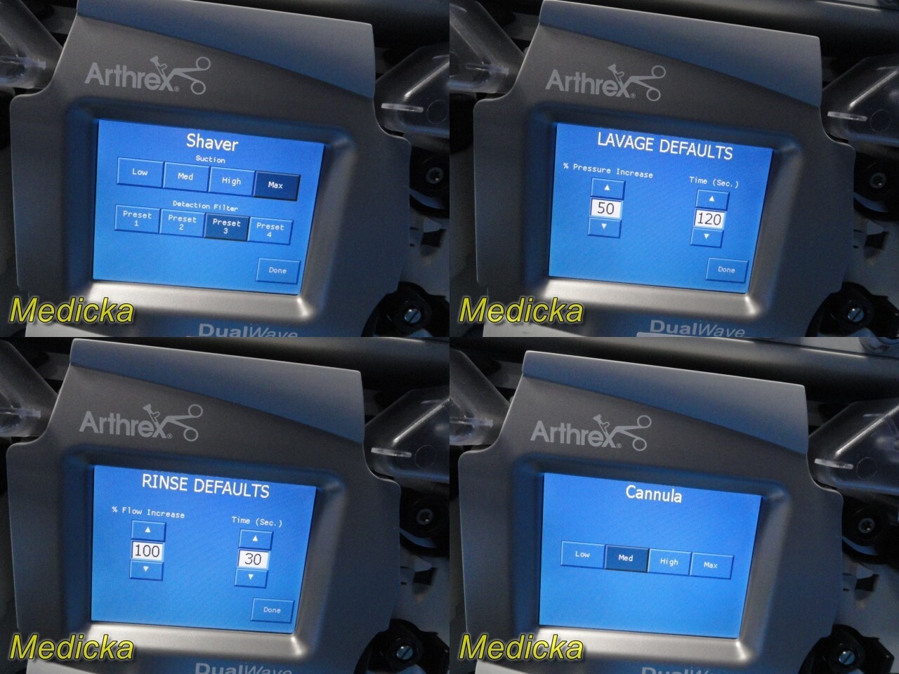 2010 Arthrex APS II Shaver Console W/ AR-6480 Dual Pump & Remote ~ 23152