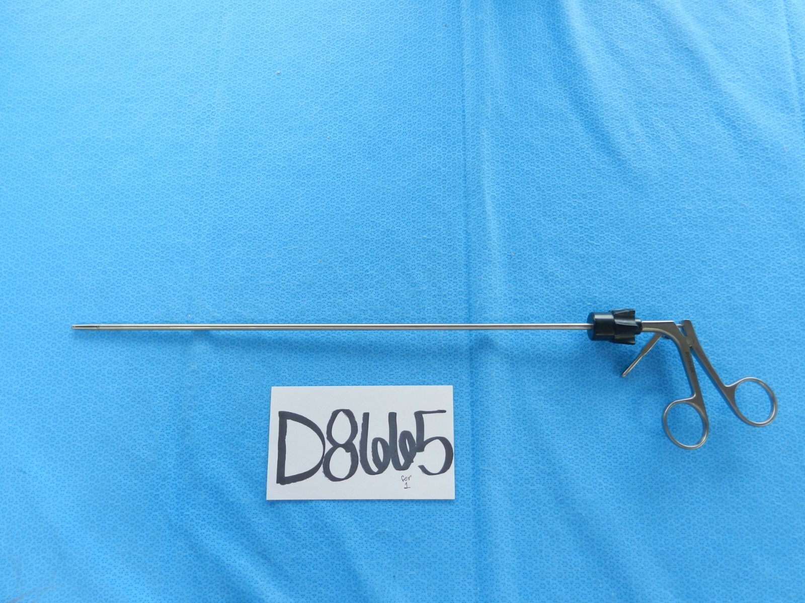 D8665 Jarit Surgical Atrau-Allis 20mm Jaw Grasping Forceps 5mm x 37cm B625-114LL