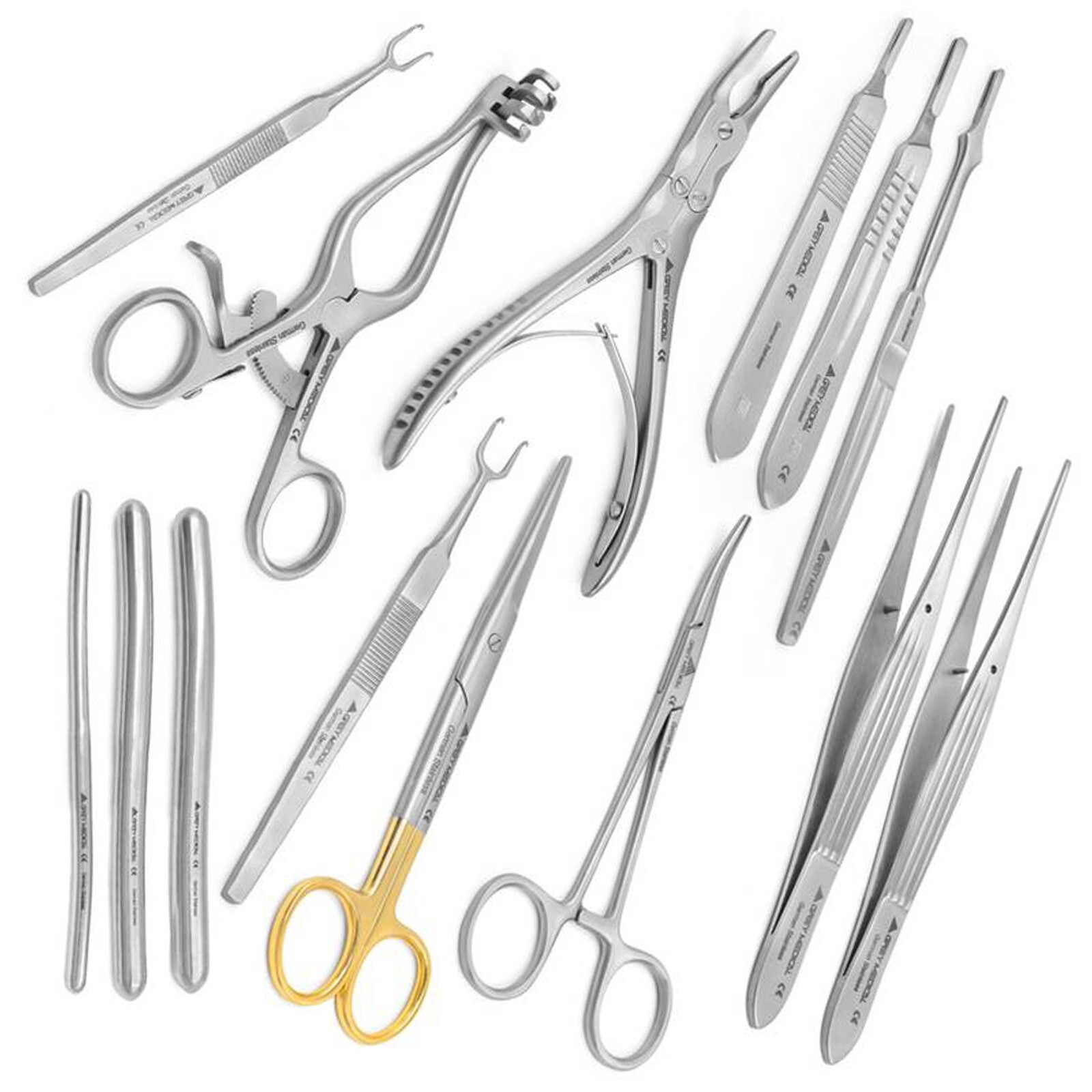 Professional surgical instruments set of 14/pcs for medical professional