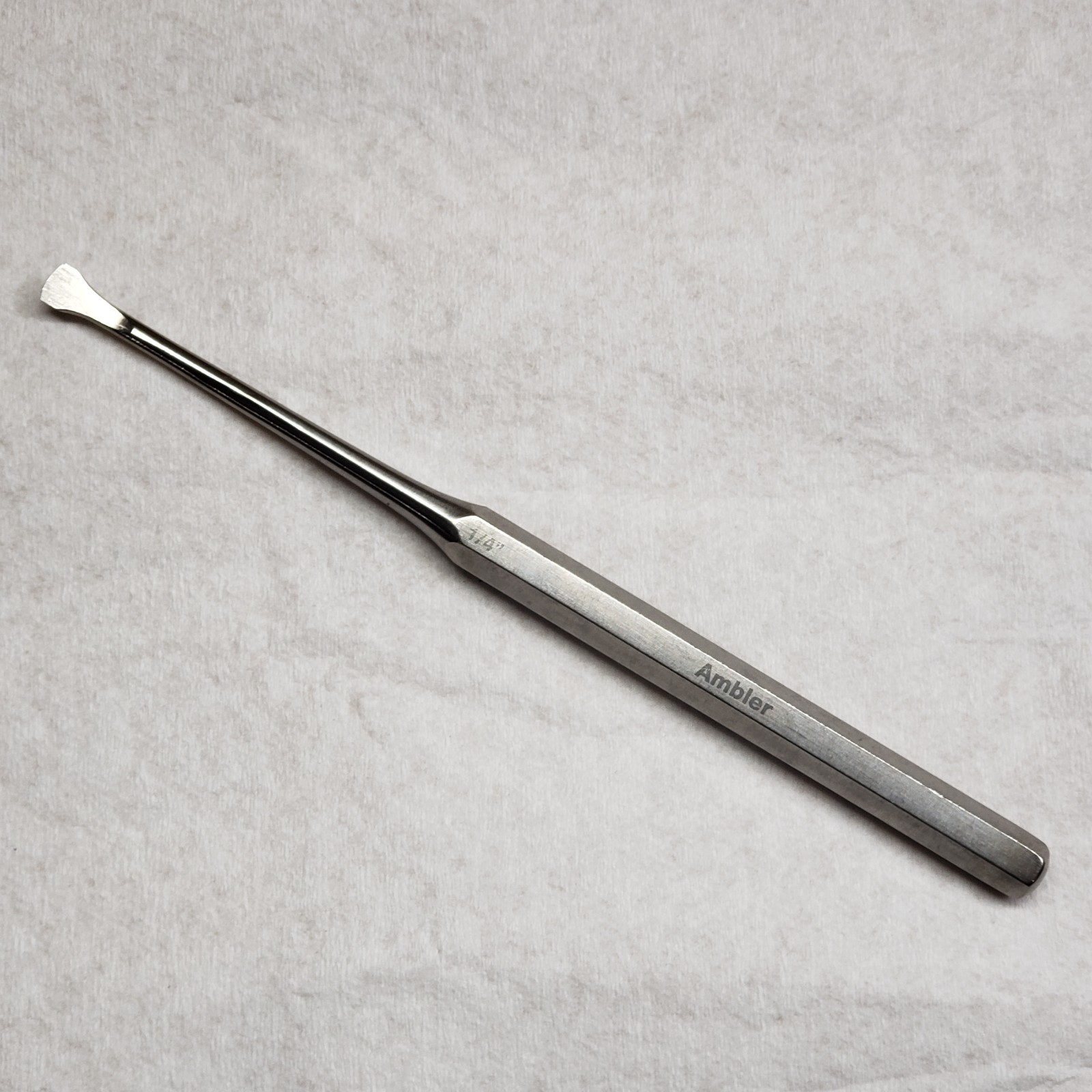 Ambler Chisel, Straight, 1/4 Wide, 6-3/4″ Length