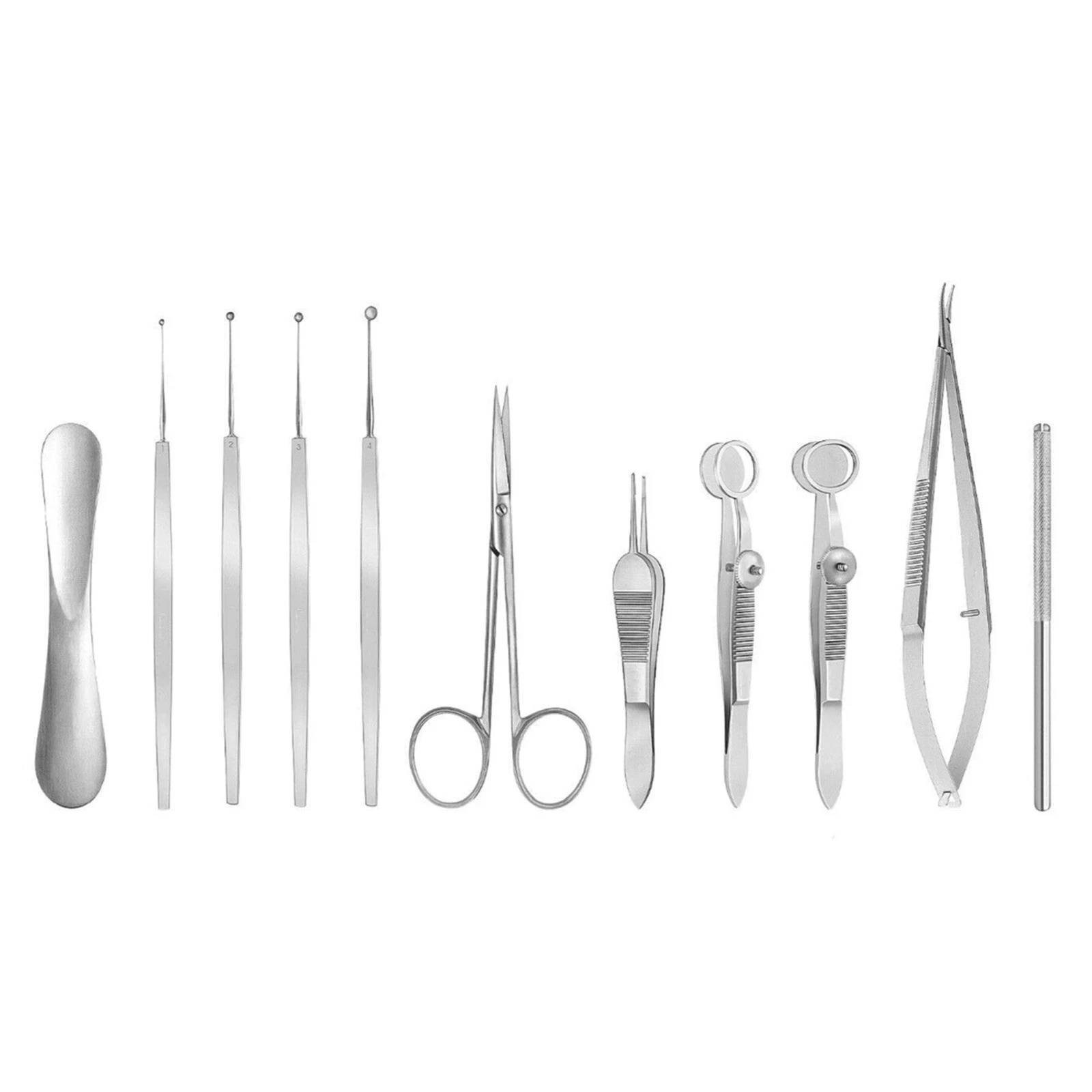 Chalazion Surgery Instruments Set 11 PCs Ophthalmic Surgical Instruments
