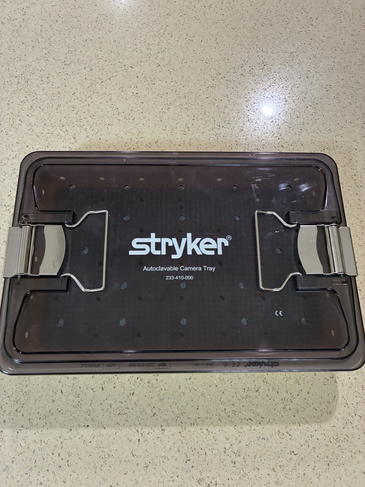 Stryker 233-410-000 Autoclavable Camera Tray