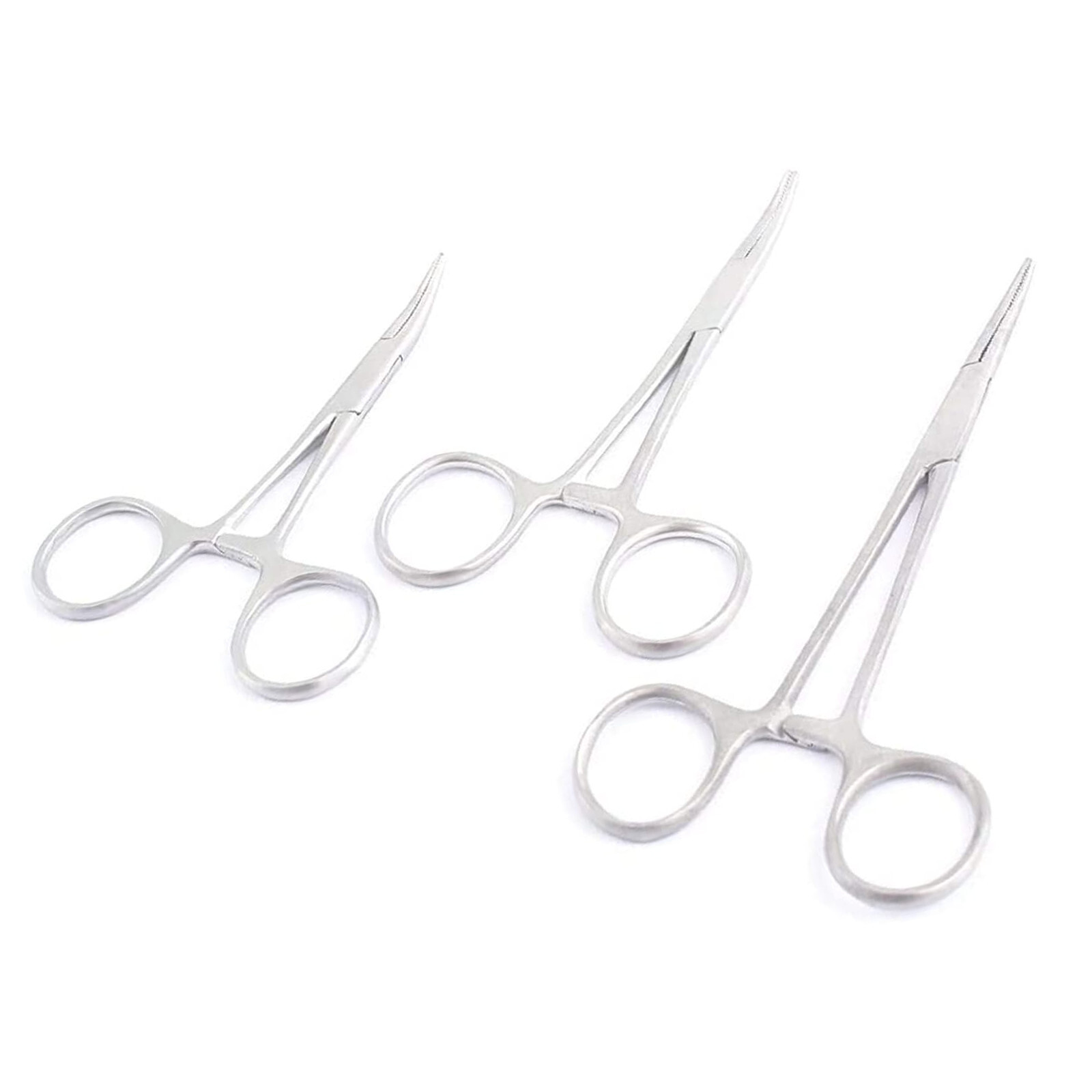 ODM 3 Halsted Mosquito Forceps 3.5″ Curved Dental Veterinary Instrument