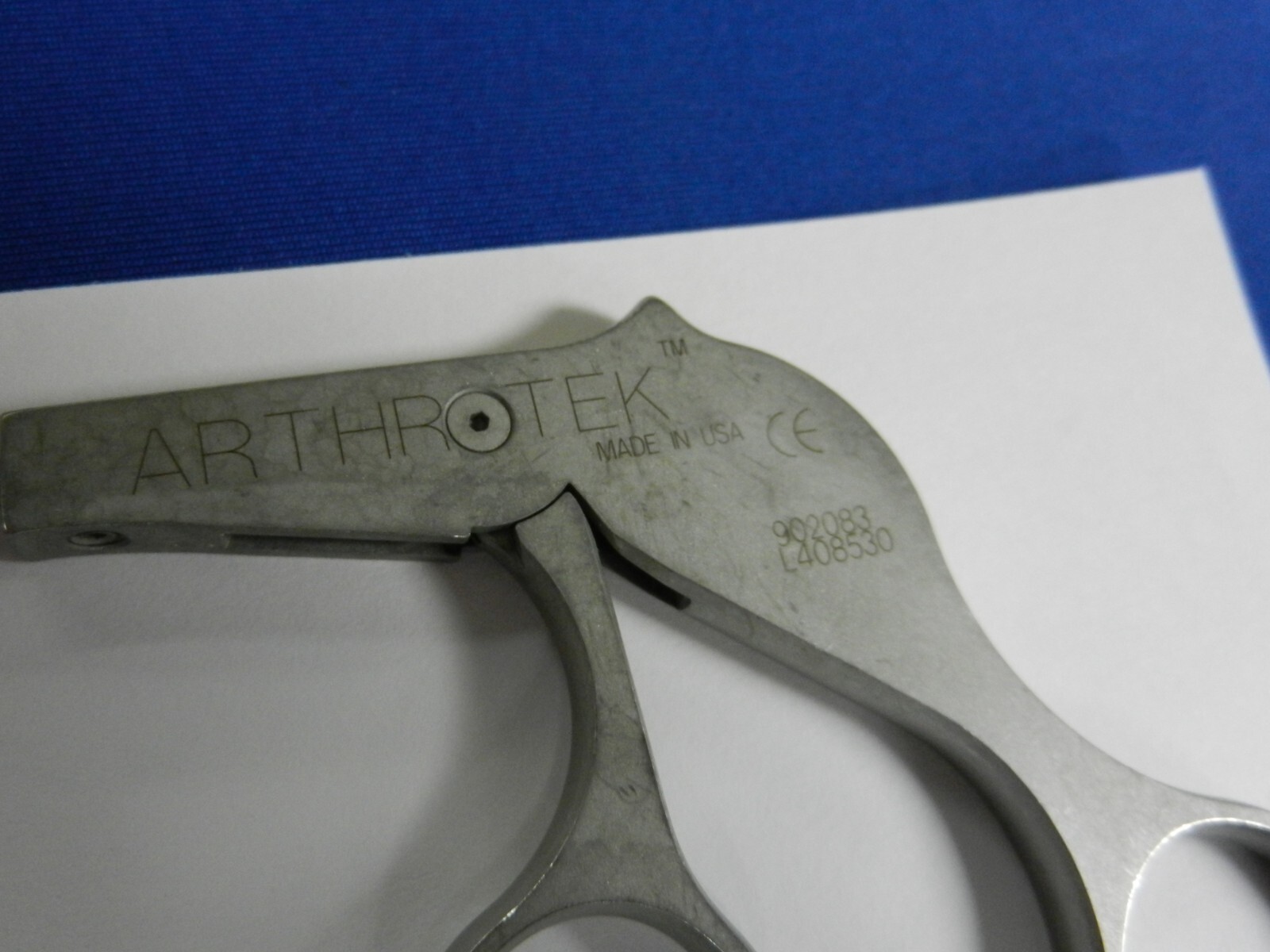 F137 Arthrotek Arthroscopic Hand Instrument / Retractor Set
